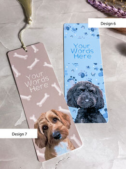 Personalised Pet Bookmark, 8 of 11