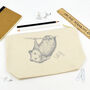 Personalised Hamster Pencil Case, thumbnail 1 of 2