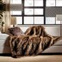 125 X 150cm Luxury Plush Faux Fur Fluffy Throw Blanket, thumbnail 5 of 10