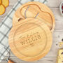 Personalised Couples Wedding Cheese Board Set, thumbnail 1 of 7