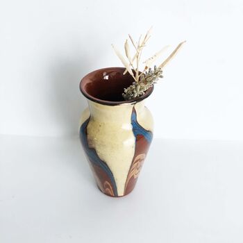 'Carmela' Handcrafted Bulgarian Flower Vase, 4 of 5