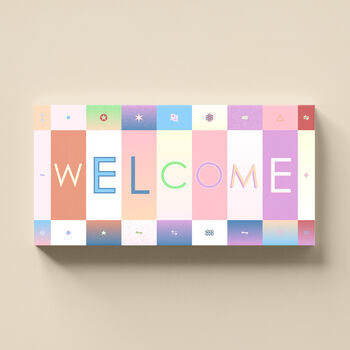 Welcome Sign Personalised Print Gift, 4 of 10