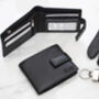 Personalised Men's Card Holder Leather Wallet Rfid, thumbnail 3 of 12