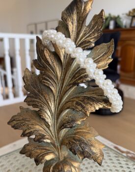 Poppy Pearls Headband // Ages Three Upwards // Comes With A Pink Satin Drawstring Bag, 2 of 4