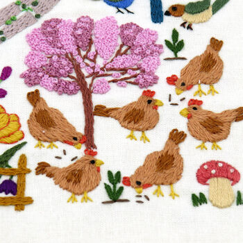 A Wonderful Life Hand Embroidery Kit, 9 of 12