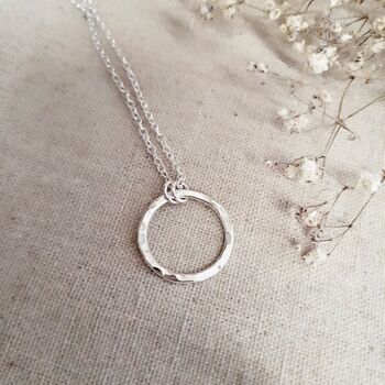 Silver Eternity Necklace, 4 of 6