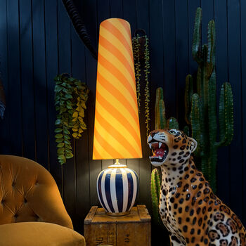 Marmalade Helter Skelter Oversized Cone Lampshades, 2 of 5