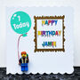 Personalised Lego 'Art' Card, thumbnail 1 of 2