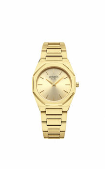 Cesca Doré Ladies Personalised Architect London Gold Watch, 3 of 3