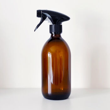 Refillable Amber Trigger Spray Bottle, 7 of 8