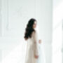 Silver Sequined Kimono | Sparkly Wedding Dress Cover, thumbnail 9 of 12