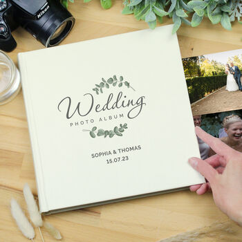Personalised Wedding Photo Album For Couples, 4 of 5