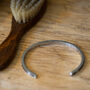 Men's Personalised Cord And Stainless Steel Bangle, thumbnail 9 of 12