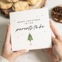 Personalised From Bump Christmas Card For Parents To Be, thumbnail 1 of 7