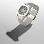 Thomas And George Automatic Skeleton Watch Berlin Silver Edition, thumbnail 2 of 8