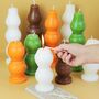 70's Style Large Coloured Candlestick, thumbnail 1 of 5