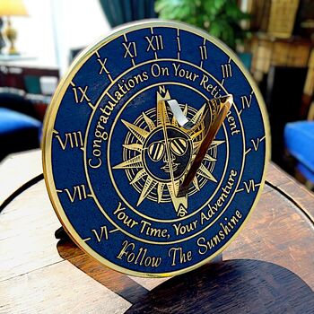 'Follow The Sunshine' Retirement Sundial, 4 of 5