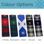 Personalised Tartan Golf Towel And Ball Marker Set, thumbnail 2 of 8