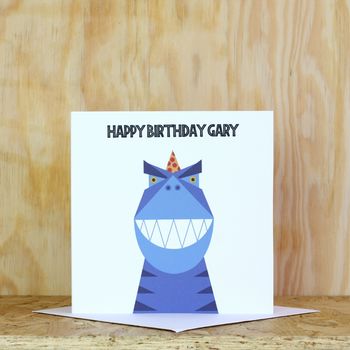 Children's Dinosaur Birthday Card, 2 of 3
