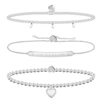 Occasions Gift Box One In A Million Bracelet Gift Set, 2 of 3