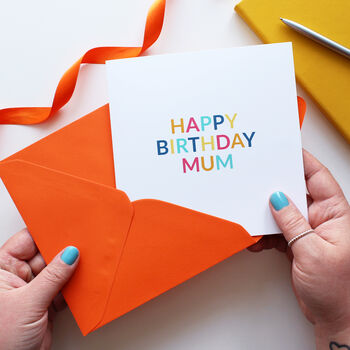'Happy Birthday Mum' Birthday Card, 2 of 4