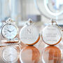 Personalised Pocket Watch With Name Plus Initial, thumbnail 2 of 7