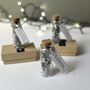 Miniature Bottle Of Silver Snowflakes Christmas Keepsake, thumbnail 7 of 10