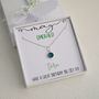 Personalised Birthstone Necklace, thumbnail 7 of 12