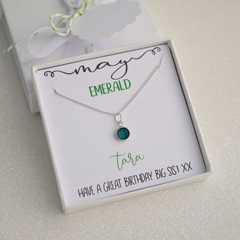 Personalised Birthstone Necklace, 7 of 12