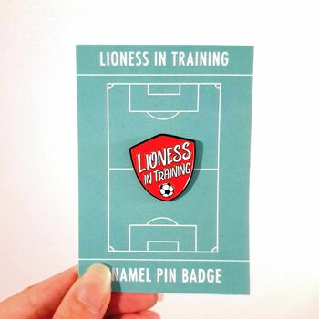 Lioness In Training Enamel Pin, 3 of 4