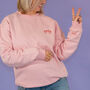 Embroidered Personalised Mama/Mum Est. Year Sweatshirt, thumbnail 1 of 9