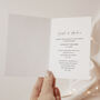 Personalised Wedding Invitations Set Of 10, thumbnail 3 of 3