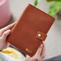 Personalised Leather Travel Wallet Fits Six Passports, thumbnail 2 of 8