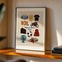 Personalised Dad's Favourite Things Print, thumbnail 2 of 9