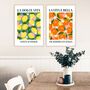 La Dolce Vita Citrus Fruit Posters, thumbnail 2 of 8