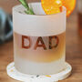 Personalised Frosted Glass For Dad, thumbnail 2 of 6