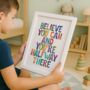 'Believe You Can And You're Halfway There' Print, thumbnail 1 of 5