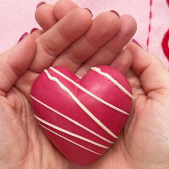 Four Candy Floss Filled Chocolate Hearts, 4 of 5