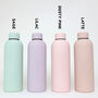 Personalised Heart Name Insulated Chubby Drinks Bottle, thumbnail 6 of 6