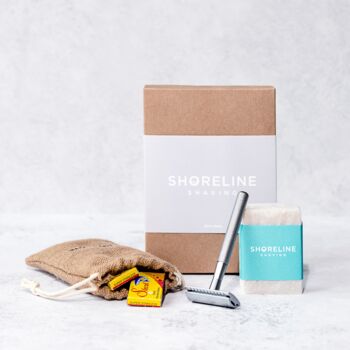 Eco Friendly Shaving Kit With Metal Safety Razor, 9 of 12