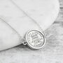 Personalised 80th Birthday Sixpence Coin Necklace, thumbnail 6 of 12
