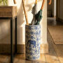 Blue Elephants Ceramic Umbrella Stand, thumbnail 1 of 6