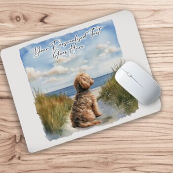 Personalised Cockapoo Dog Beach Walk Collection, 5 of 9