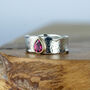 Jorinda Pink Tourmaline October Birthstone Ring, thumbnail 5 of 8