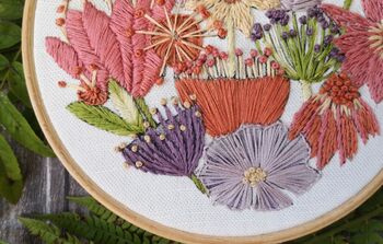 Blooms Embroidery Kit, 3 of 8