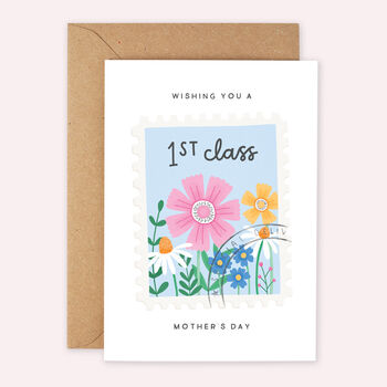 First Class Mother's Day Card, 5 of 5