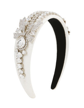 Gatsby Rhinestone Headband With A Pink Satin Drawstring Bag // Ages Six To Adult, 2 of 6