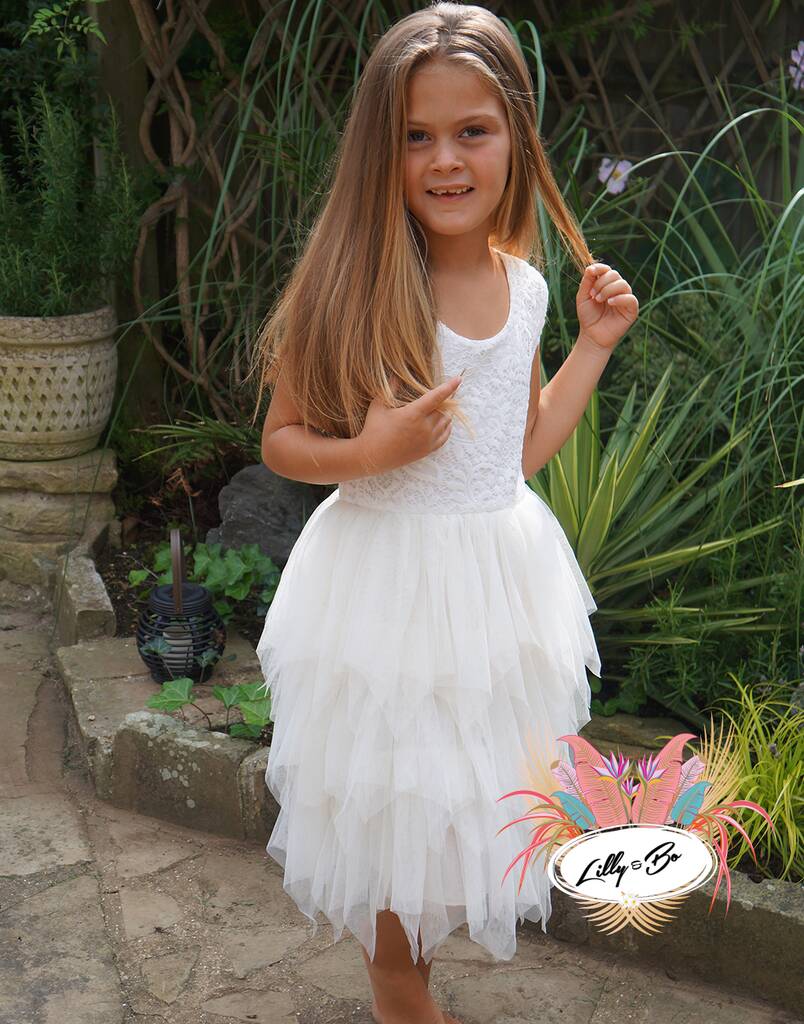 Aria In Cream ~ Party Or Flower Girl Dress By LILLY + BO / THE RITUAL ...