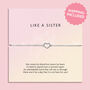 Like A Sister Friendship Bracelet, thumbnail 1 of 9