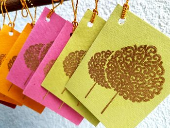 Hand Printed Gift Tags, 2 of 4